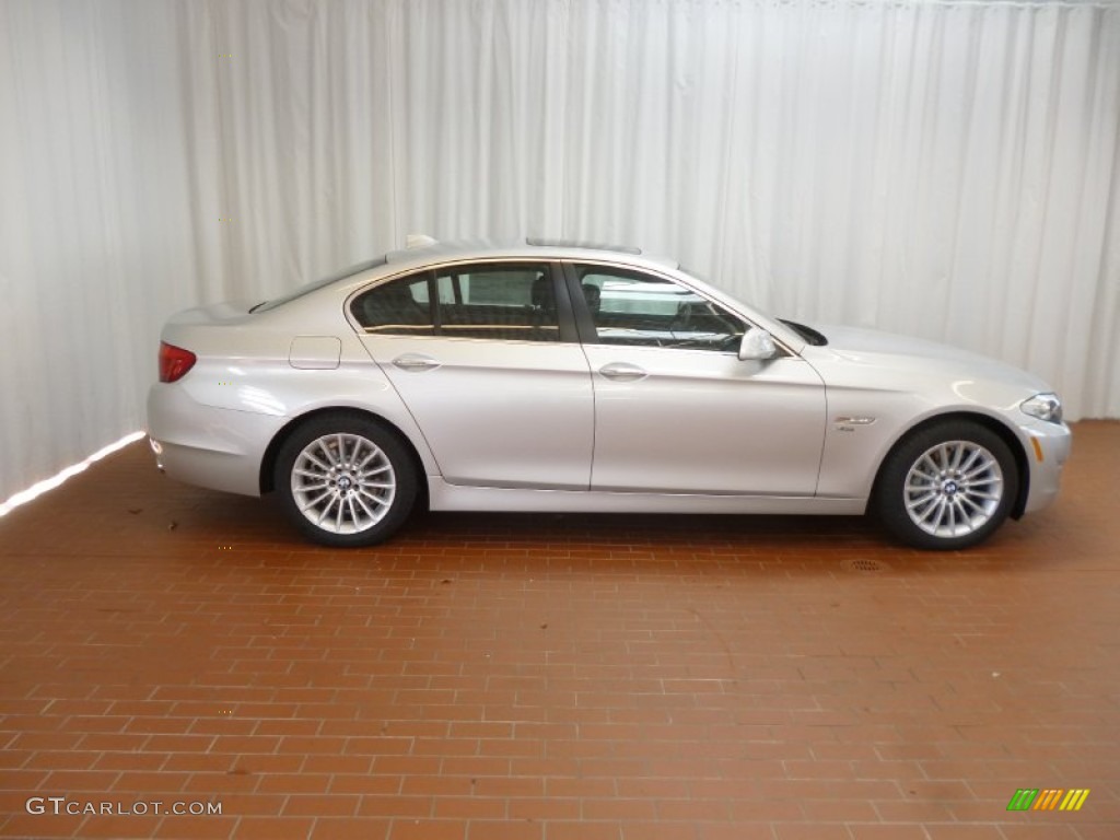 Titanium Silver Metallic 2012 BMW 5 Series 535i xDrive Sedan Exterior Photo #62925414