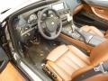 Cinnamon Brown Nappa Leather Prime Interior Photo for 2012 BMW 6 Series #62926832