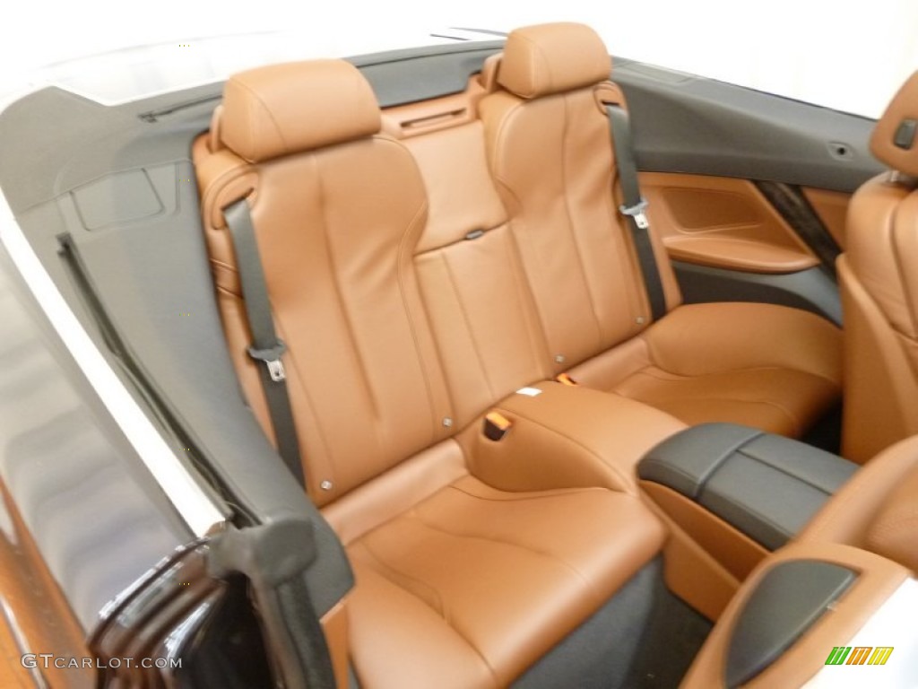 2012 6 Series 650i xDrive Convertible - Carbon Black Metallic / Cinnamon Brown Nappa Leather photo #12