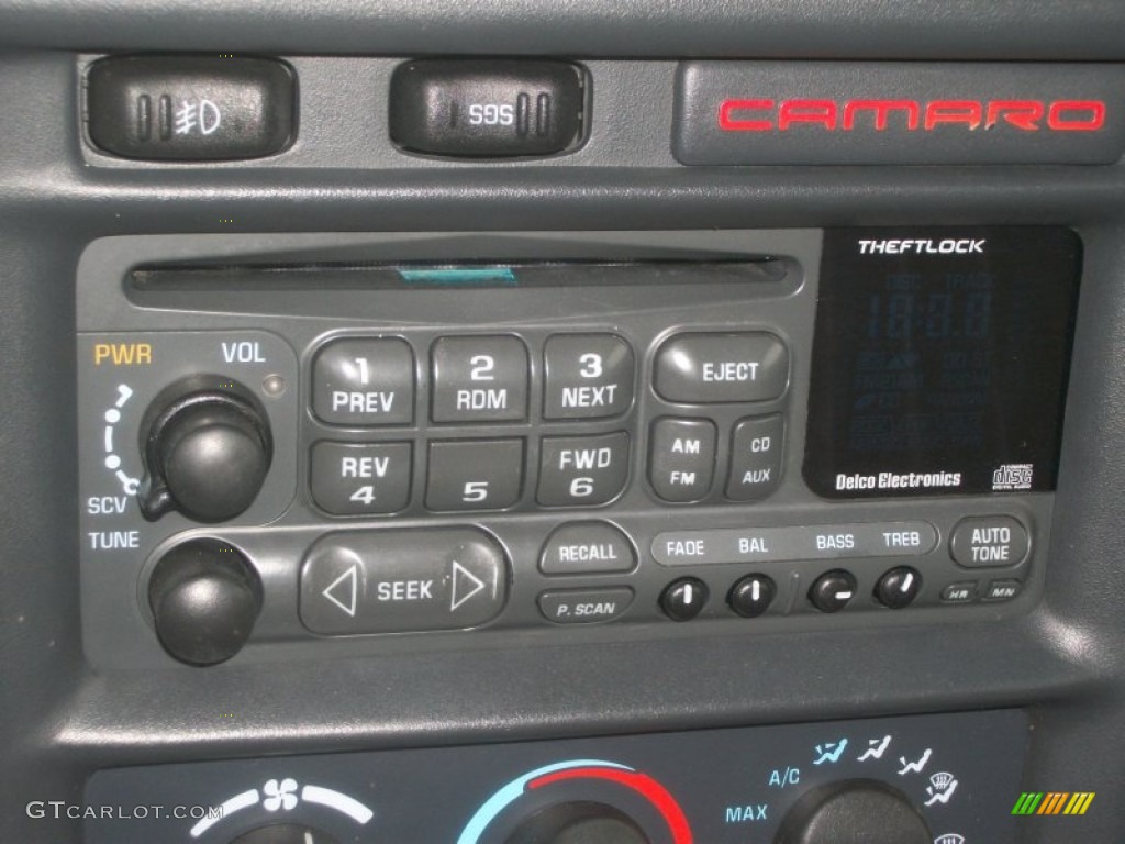 1997 Chevrolet Camaro Coupe Audio System Photos