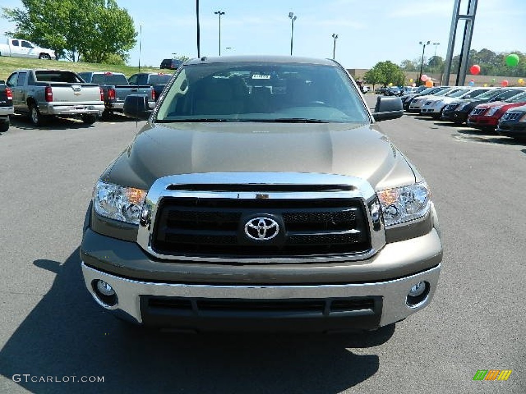 2012 Tundra CrewMax - Pyrite Mica / Sand Beige photo #8