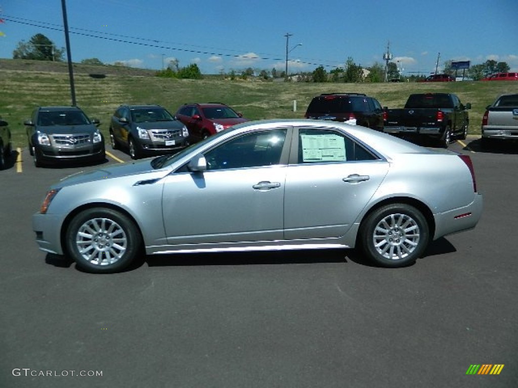 Radiant Silver Metallic 2012 Cadillac CTS 3.0 Sedan Exterior Photo #62927594
