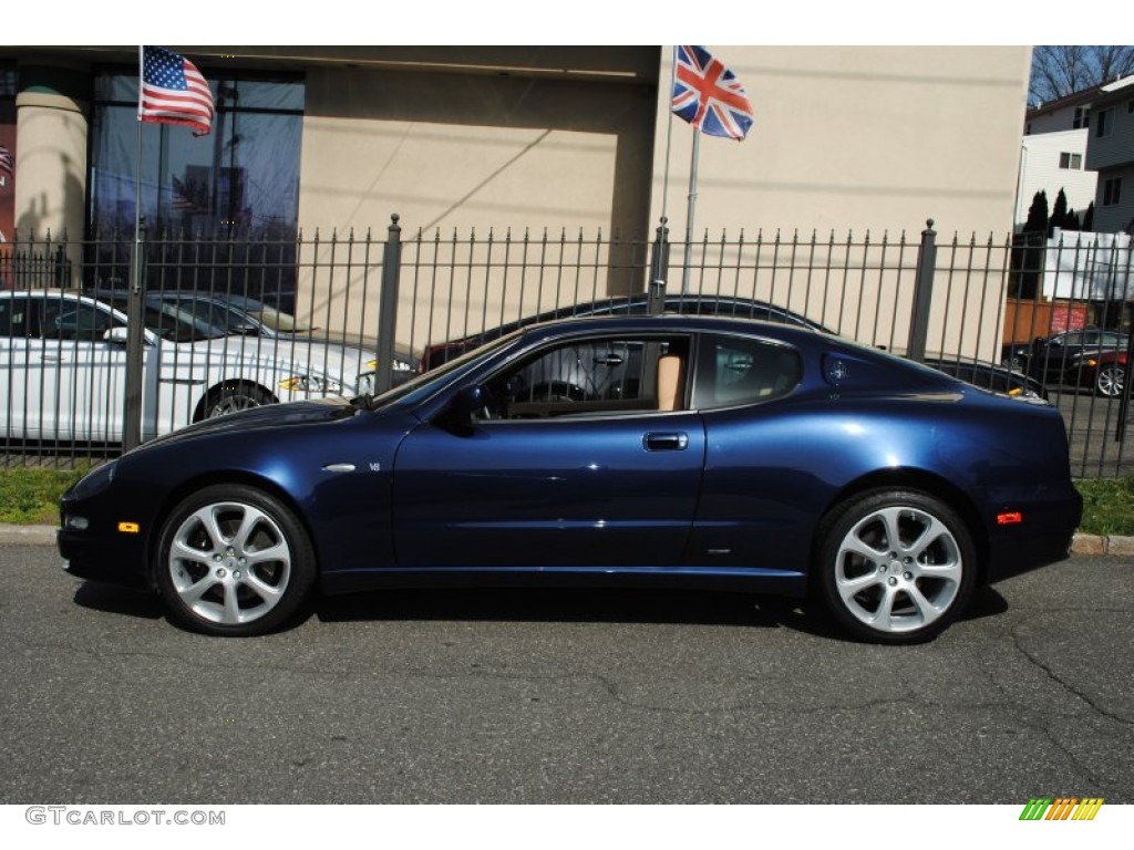 2005 Coupe GT - Blu Nettuno (Dark Blue Metallic) / Beige/Blue Medio photo #3