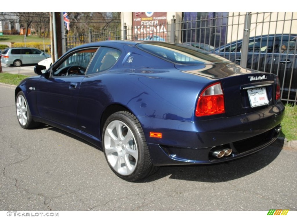 2005 Coupe GT - Blu Nettuno (Dark Blue Metallic) / Beige/Blue Medio photo #4