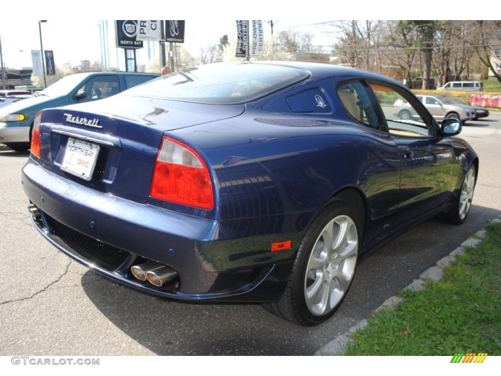 2005 Coupe GT - Blu Nettuno (Dark Blue Metallic) / Beige/Blue Medio photo #6