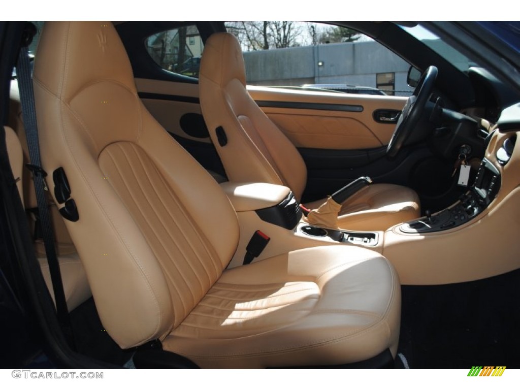 2005 Coupe GT - Blu Nettuno (Dark Blue Metallic) / Beige/Blue Medio photo #10