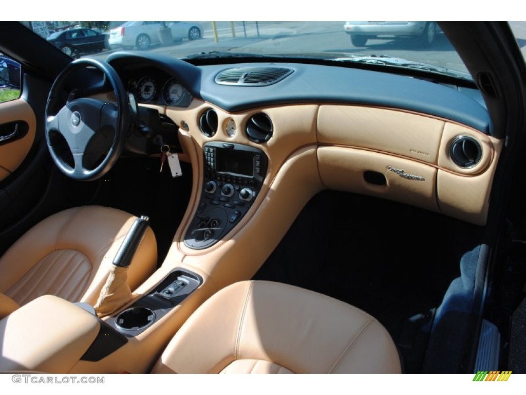 2005 Coupe GT - Blu Nettuno (Dark Blue Metallic) / Beige/Blue Medio photo #11