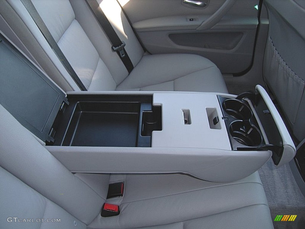 2009 5 Series 528i Sedan - Titanium Silver Metallic / Grey Dakota Leather photo #32