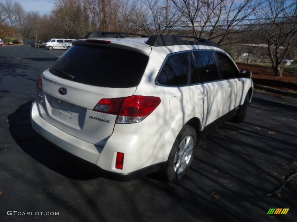 2012 Outback 2.5i Limited - Satin White Pearl / Off Black photo #7