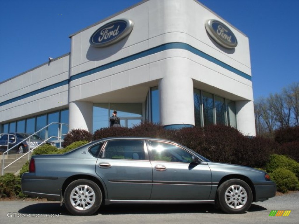 2004 Impala  - Medium Gray Metallic / Regal Blue photo #1