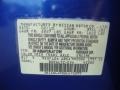 B17: Blue Metallic 2010 Nissan Sentra 2.0 SR Color Code