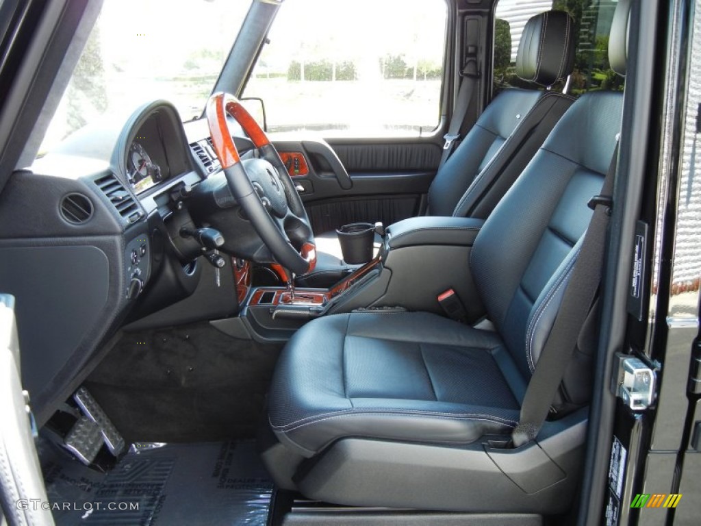 designo Black Interior 2011 Mercedes-Benz G 55 AMG Photo #62930771
