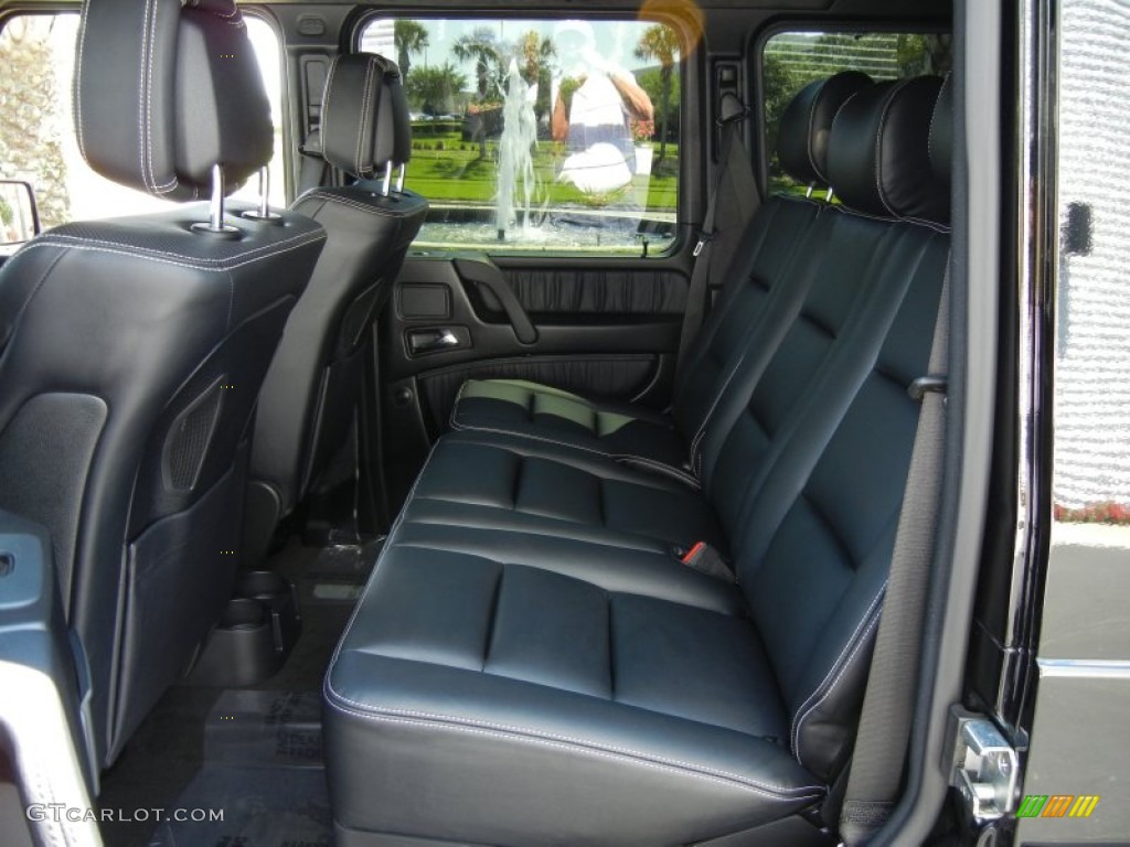 designo Black Interior 2011 Mercedes-Benz G 55 AMG Photo #62930816