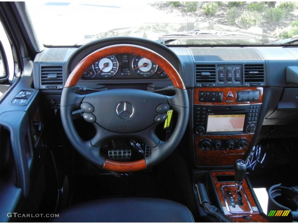 2011 Mercedes-Benz G 55 AMG designo Black Dashboard Photo #62930885