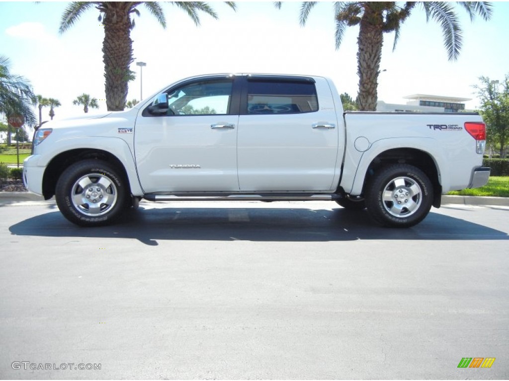 Super White 2011 Toyota Tundra Limited CrewMax Exterior Photo #62931017