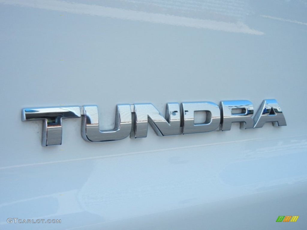 2011 Tundra Limited CrewMax - Super White / Redrock/Black photo #9