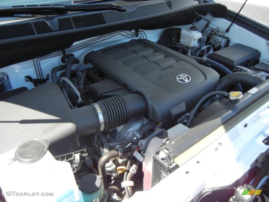 2011 Toyota Tundra Limited CrewMax 5.7 Liter i-Force DOHC 32-Valve Dual VVT-i V8 Engine Photo #62931305