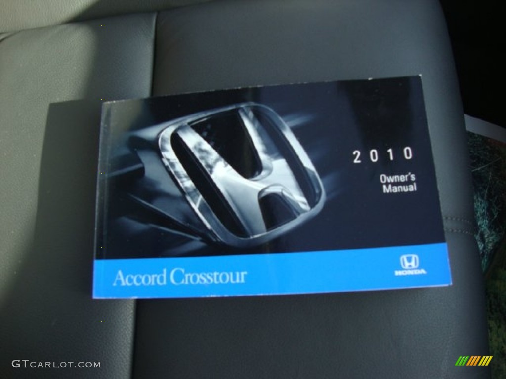 2010 Accord Crosstour EX-L 4WD - Crystal Black Pearl / Black photo #35