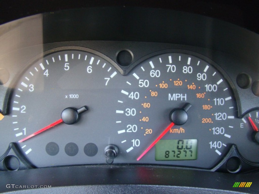 2007 Ford Focus ZX4 SES Sedan Gauges Photo #62932280