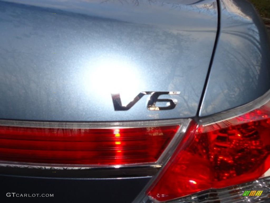 2012 Accord EX V6 Sedan - Celestial Blue Metallic / Black photo #12