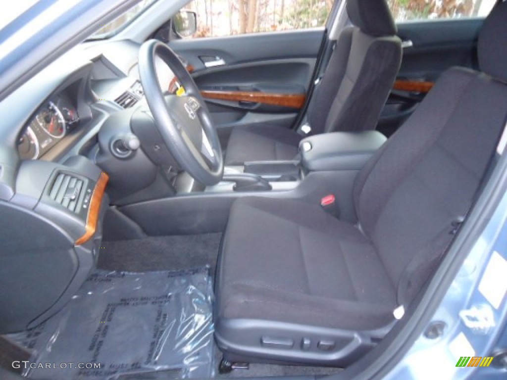 2012 Accord EX V6 Sedan - Celestial Blue Metallic / Black photo #28