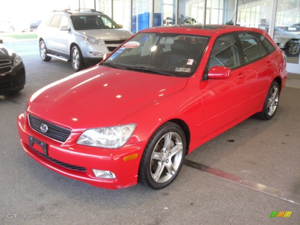 Absolutely Red 2003 Lexus IS 300 SportCross Exterior Photo #62934408