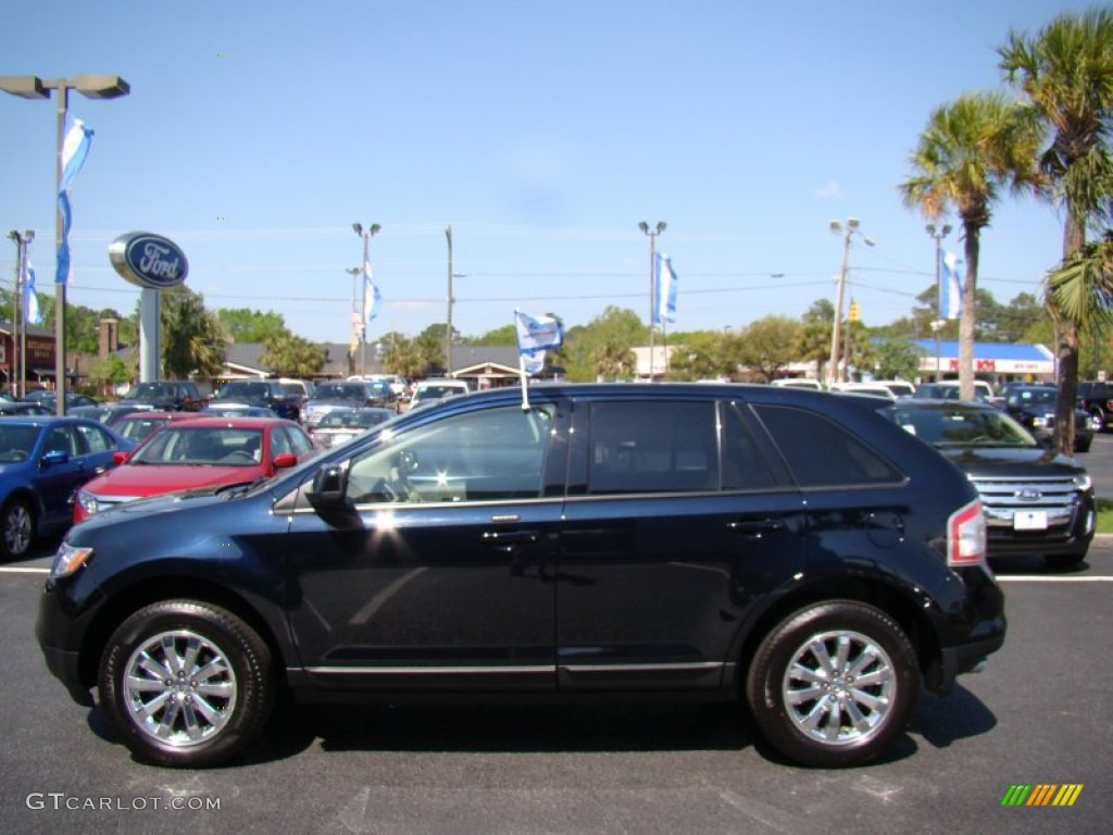Dark Ink Blue Metallic 2010 Ford Edge SEL AWD Exterior Photo #62934582
