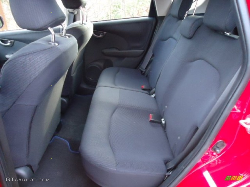 Black Interior 2012 Honda Fit Sport Photo #62935596