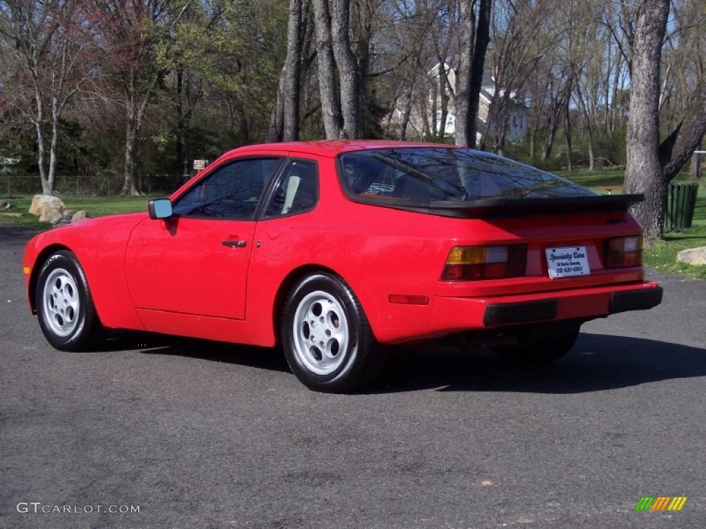 Guards Red 1987 Porsche 944 Standard 944 Model Exterior Photo #62935815