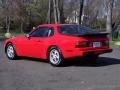 Guards Red 1987 Porsche 944 Standard 944 Model Exterior