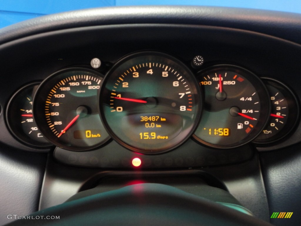 2002 Porsche 911 Carrera Coupe Gauges Photo #62937072