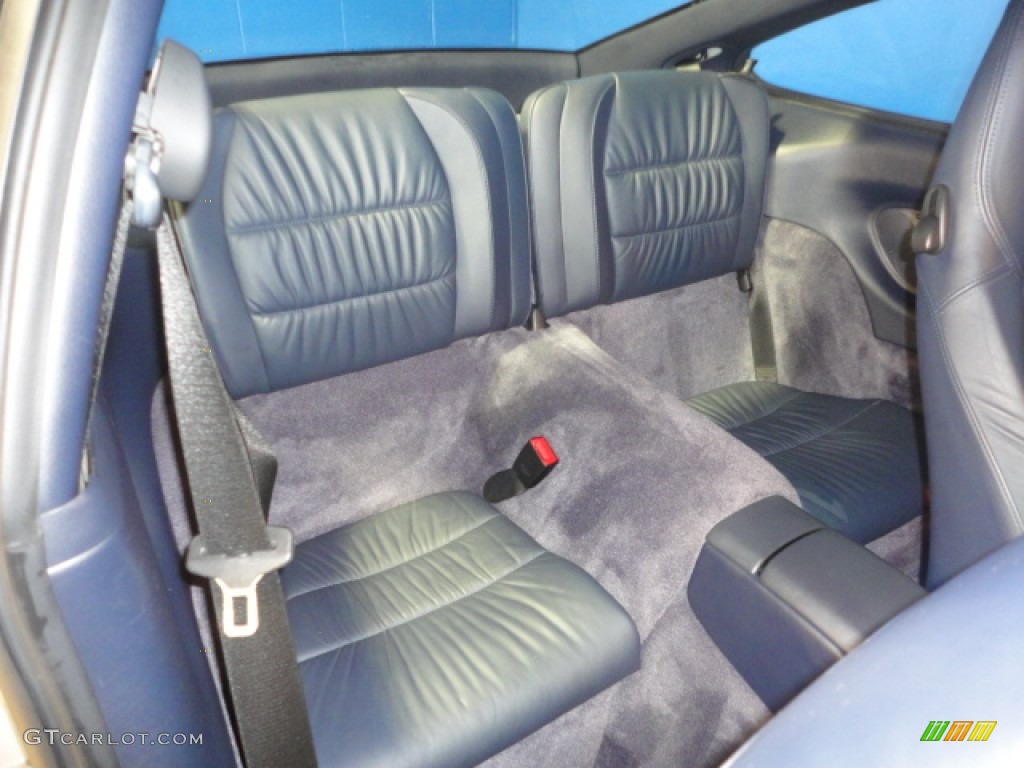 Metropol Blue Interior 2002 Porsche 911 Carrera Coupe Photo #62937133