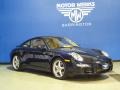 Midnight Blue Metallic 2008 Porsche 911 Carrera 4 Coupe