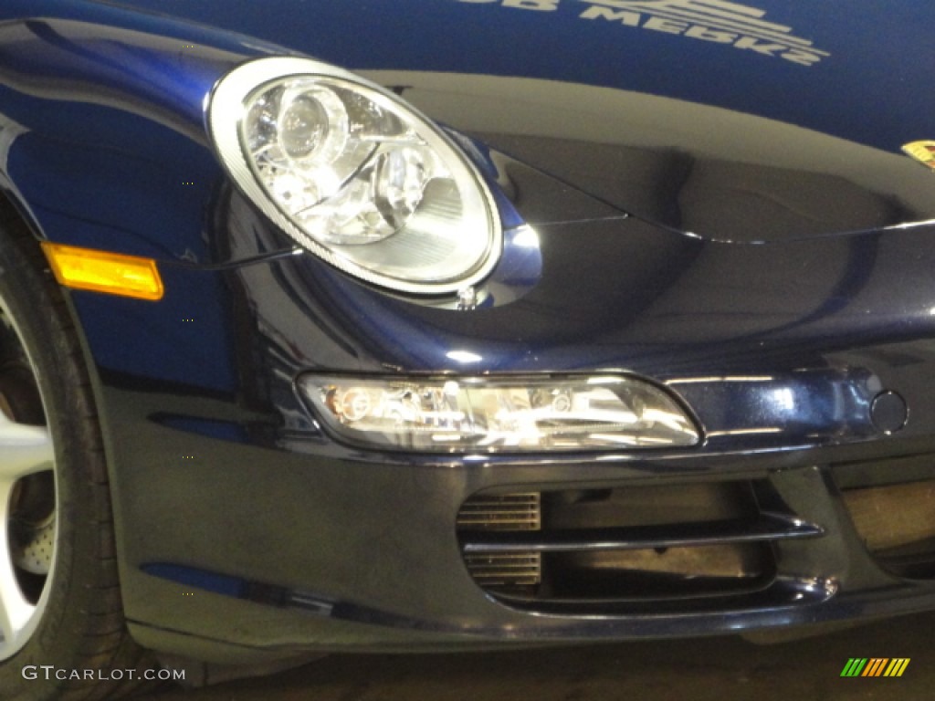 2008 911 Carrera 4 Coupe - Midnight Blue Metallic / Sand Beige photo #2