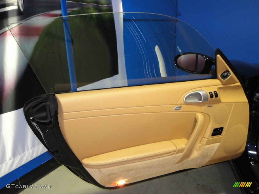 2008 911 Carrera 4 Coupe - Midnight Blue Metallic / Sand Beige photo #22