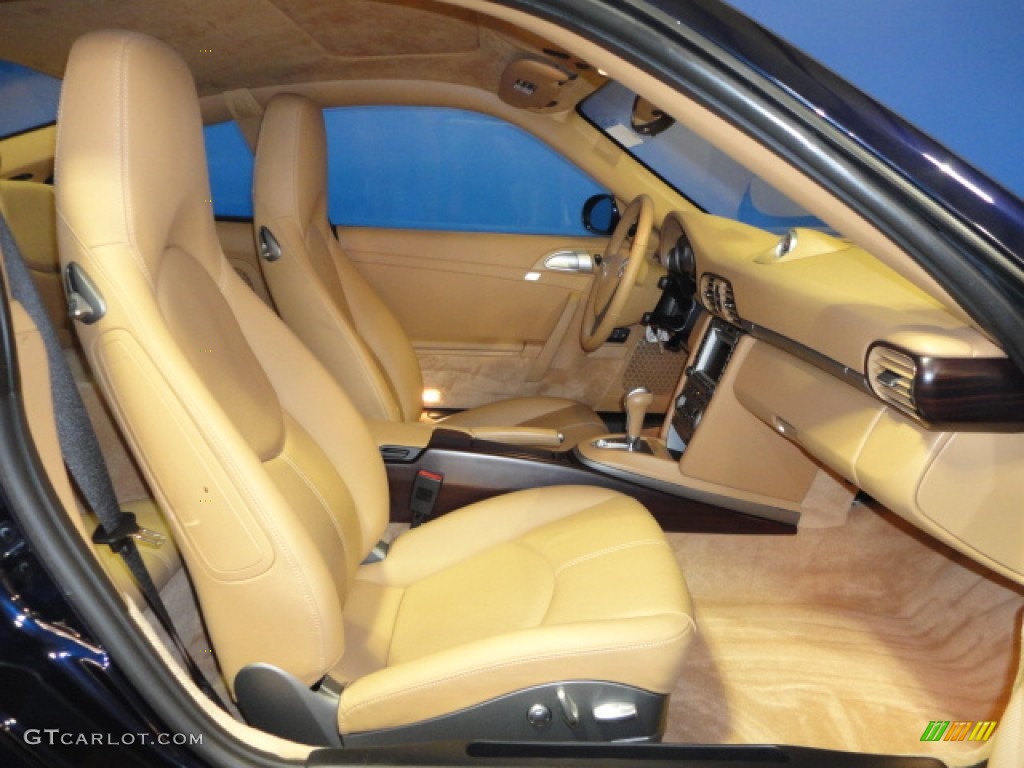 2008 911 Carrera 4 Coupe - Midnight Blue Metallic / Sand Beige photo #32