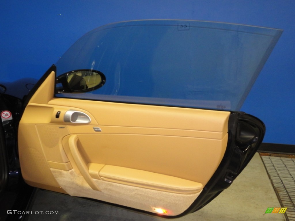 2008 911 Carrera 4 Coupe - Midnight Blue Metallic / Sand Beige photo #33