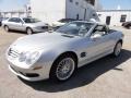 2003 Brilliant Silver Metallic Mercedes-Benz SL 55 AMG Roadster  photo #2