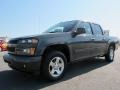 2012 Dark Gray Metallic Chevrolet Colorado LT Crew Cab  photo #3