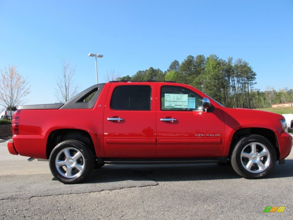 Victory Red 2012 Chevrolet Avalanche LT Exterior Photo #62942152