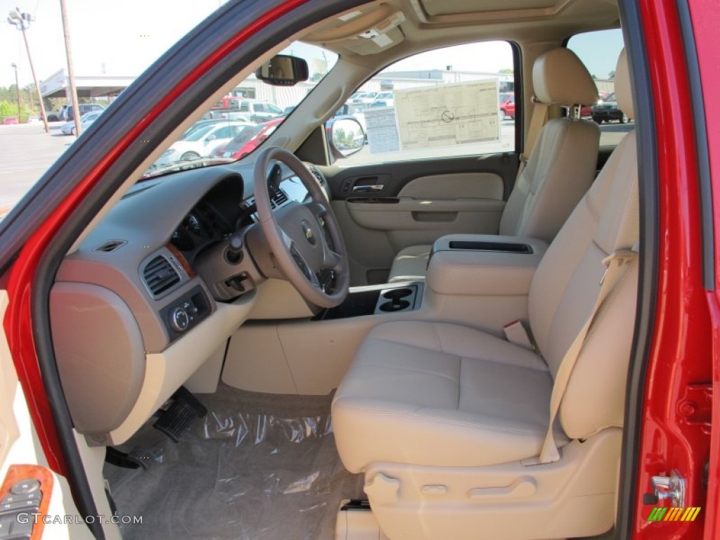 Dark Cashmere/Light Cashmere Interior 2012 Chevrolet Avalanche LT Photo #62942170