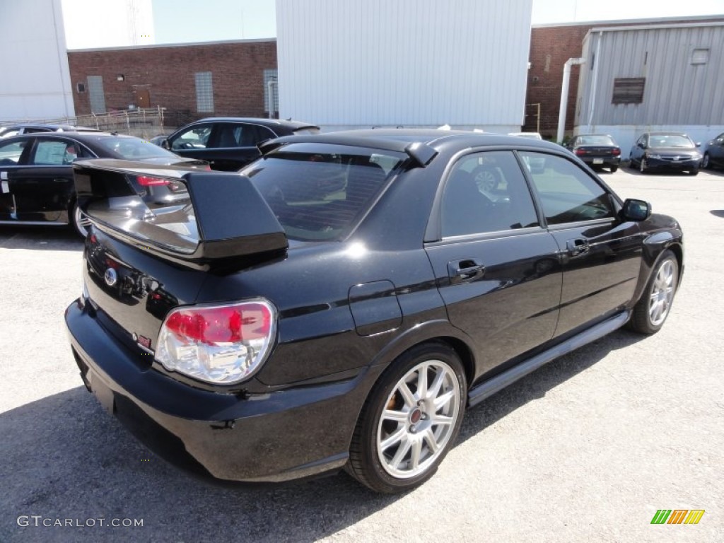 Obsidian Black Pearl 2007 Subaru Impreza WRX STi Exterior Photo #62942693
