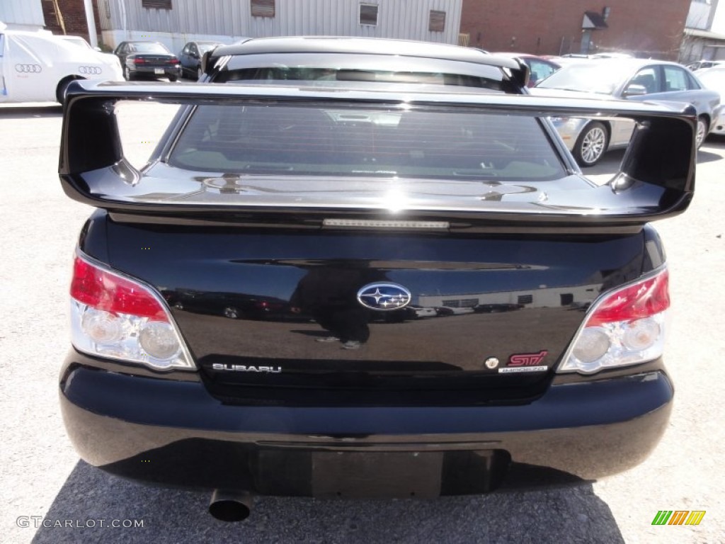 Obsidian Black Pearl 2007 Subaru Impreza WRX STi Exterior Photo #62942700