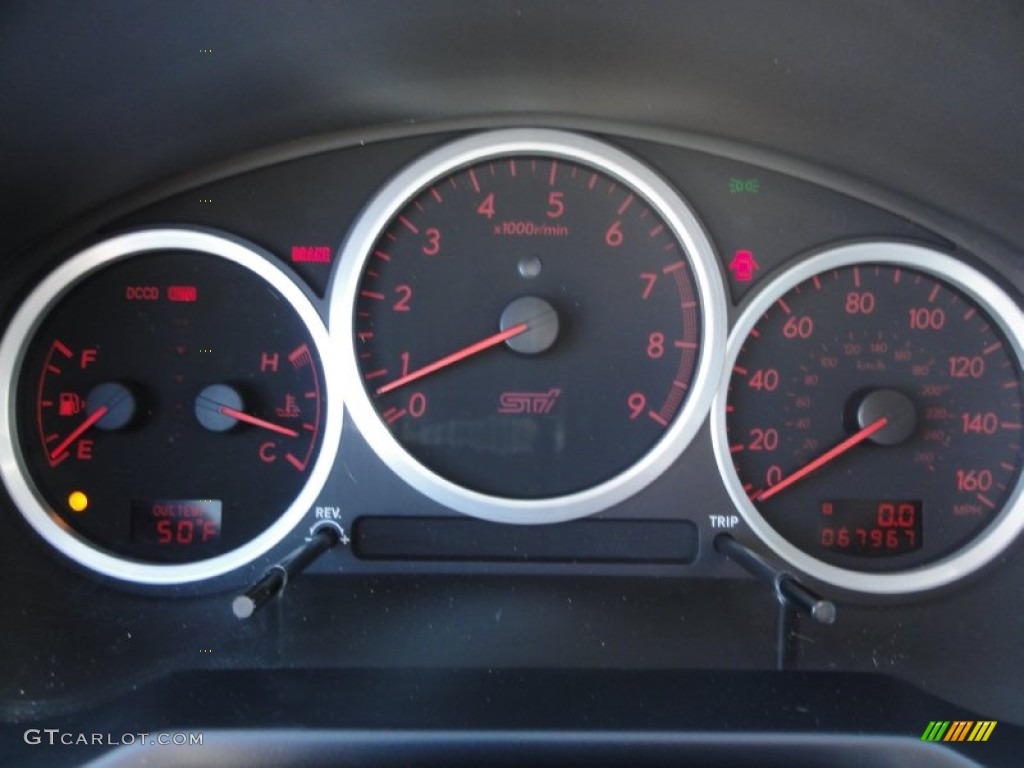 2007 Subaru Impreza WRX STi Gauges Photo #62943037