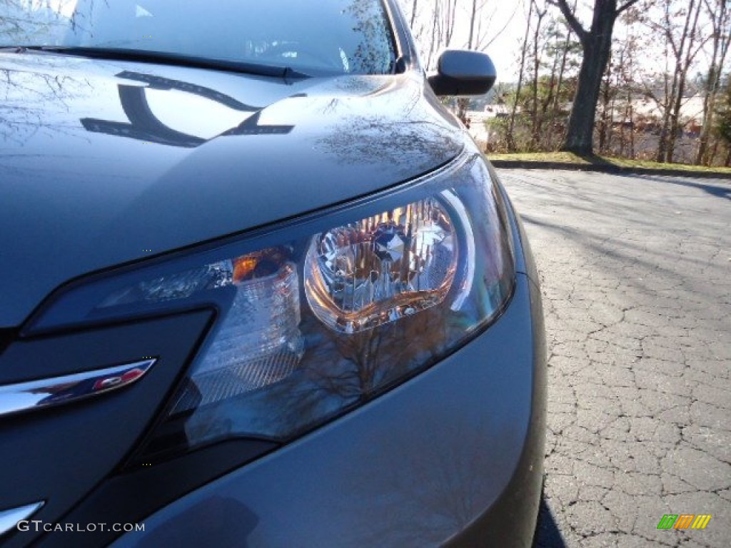 2012 CR-V EX-L 4WD - Urban Titanium Metallic / Gray photo #14