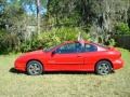 2001 Bright Red Pontiac Sunfire SE Coupe  photo #3