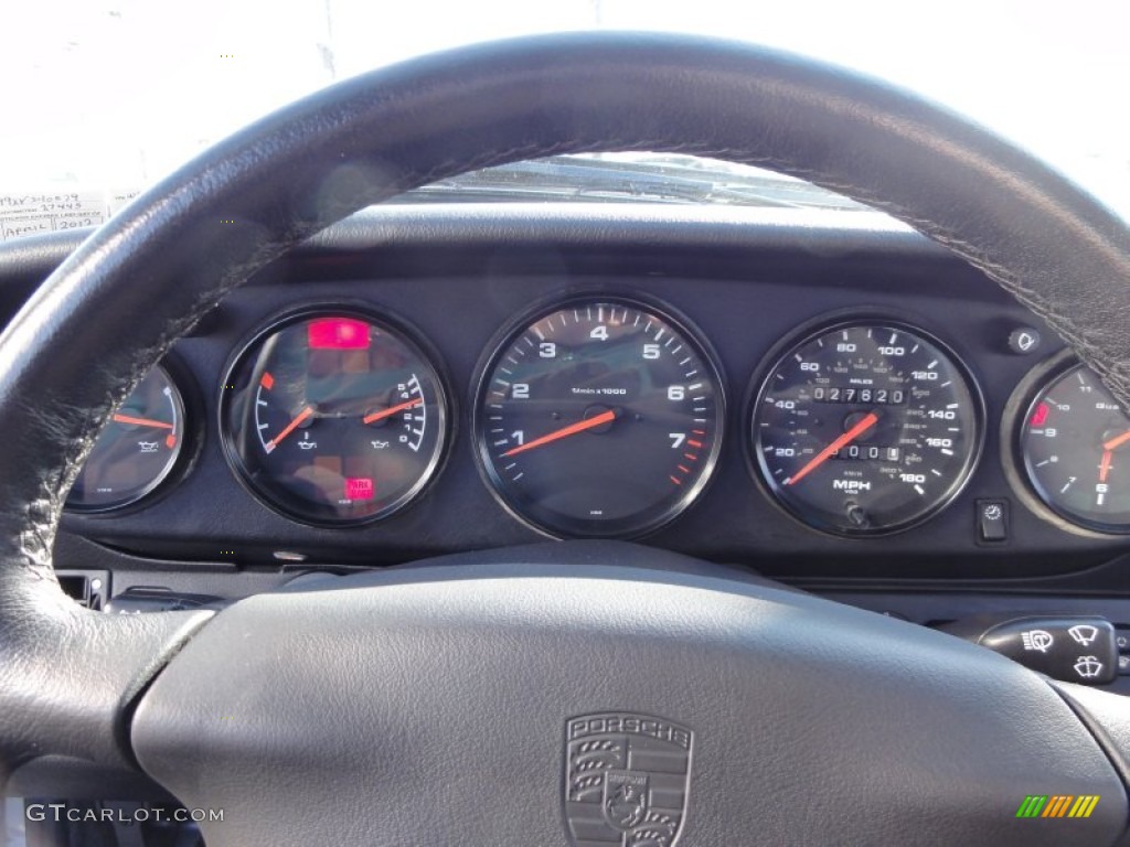 1997 Porsche 911 Carrera Cabriolet Gauges Photo #62945178