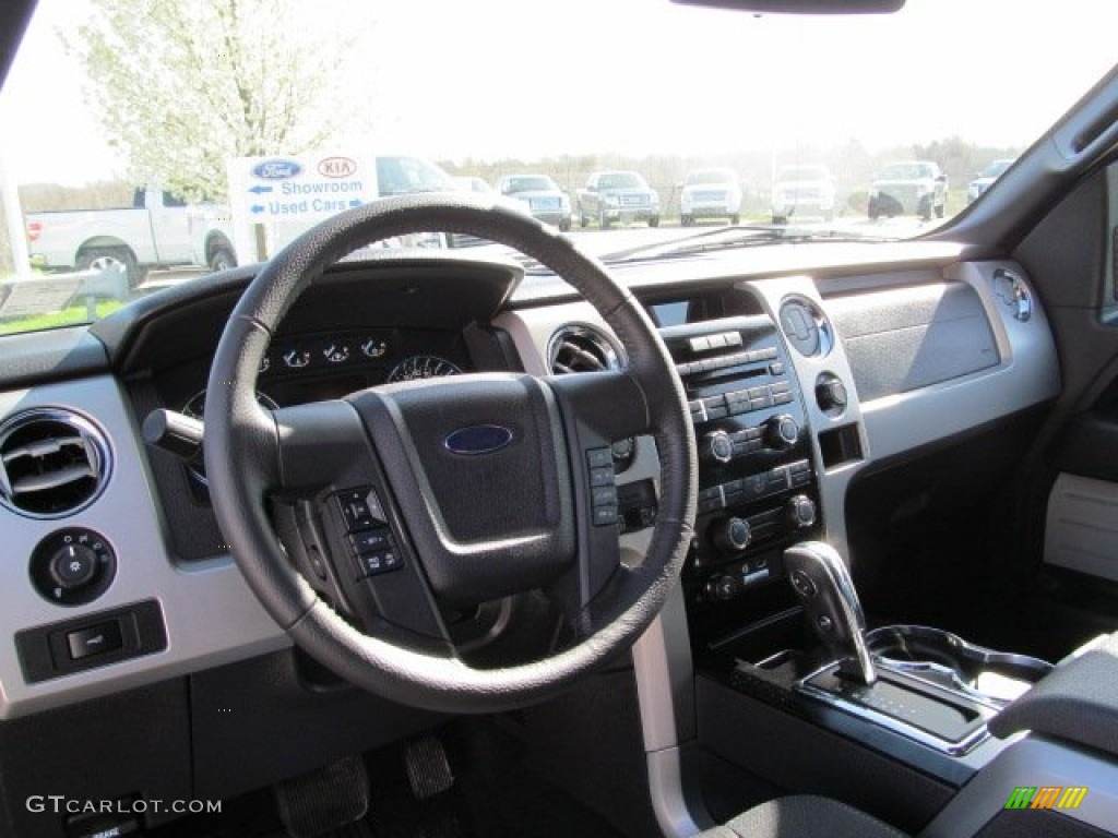 2011 F150 FX4 SuperCab 4x4 - Blue Flame Metallic / Black photo #19