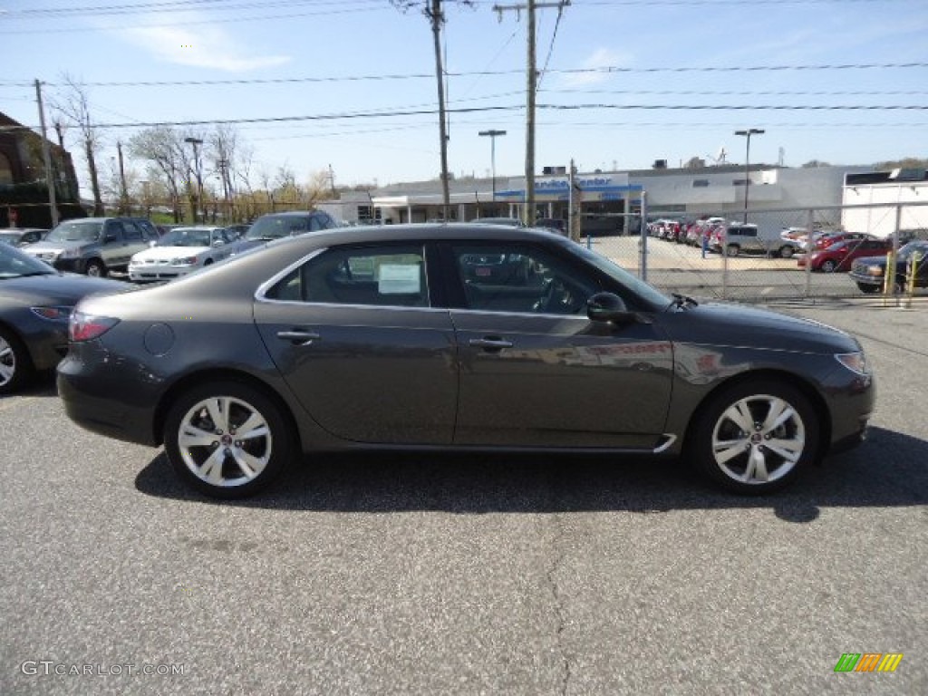 Carbon Grey Metallic 2011 Saab 9-5 Turbo4 Premium Sedan Exterior Photo #62947402