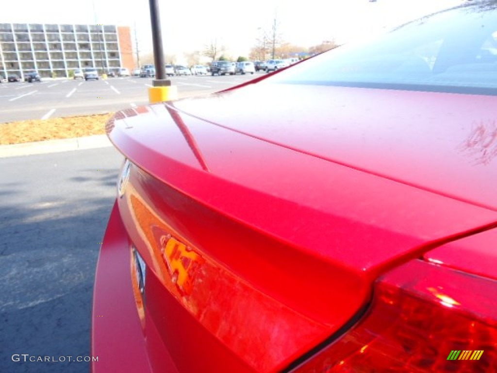 2012 Civic LX Coupe - Rallye Red / Gray photo #11